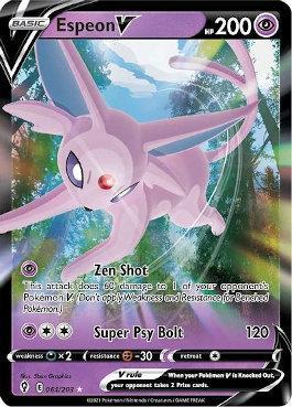 Sylveon-V (74/203), Busca de Cards