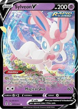 Leafeon-V (7/203), Busca de Cards