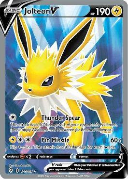 Lata Pokemon Evolução Eevee - Jolteon - V