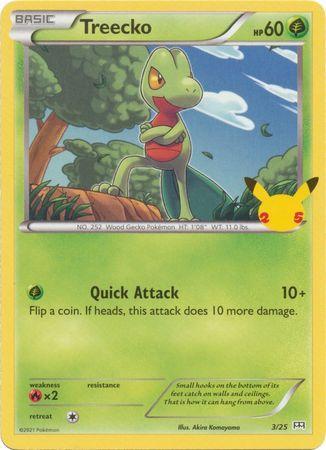 Treecko (#3/25)