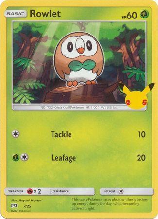 Rowlet (#7/25)