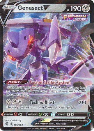 Card Pokémon Genesect Foil original e nova