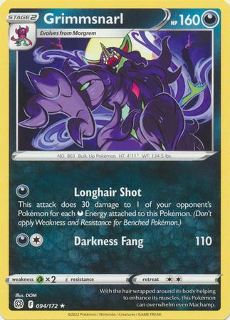 Carta Pokemon Grimmsnarl VMAX Português 115/189 Card Original