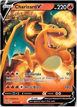 Charizard-V (17/172), Busca de Cards