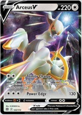 Arceus-V (122/172), Busca de Cards