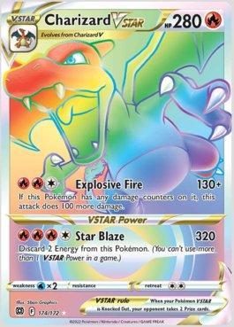 Carta Pokemon Shaymin V Astro Rainbow Astros Cintilantes