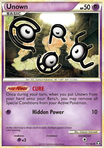 Unown CURE (#51/103)