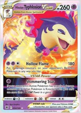 Typhlosion de Hisui-V-ASTRO / Hisuian Typhlosion-VSTAR (054/189), Busca de  Cards