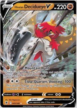 Decidueye de Hisui-V / Hisuian Decidueye-V (#083/189)