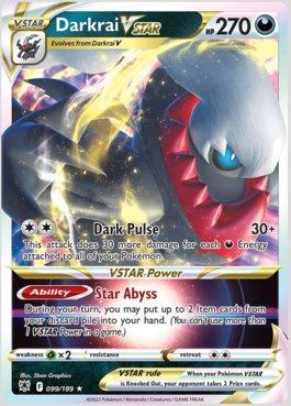 Darkrai-V-ASTRO / Darkrai-VSTAR (099/189), Busca de Cards