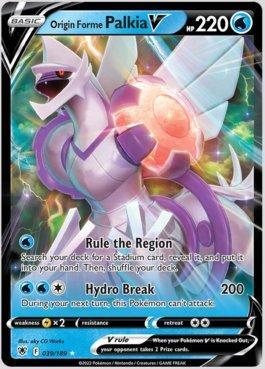 Dialga Forma Origem-V / Origin Forme Dialga-V (113/189), Busca de Cards