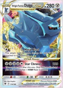 Carta Pokémon Dialga Origem Vstar Vastro Japonês Original