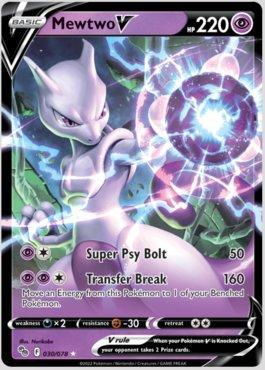 Carta Pokemon Mew V Ultra Rara Original + 50 Cartas Pt