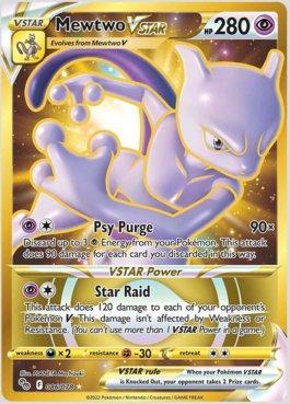 Pokémon Metal Cards for Kids, Cartas de coleção, Mewtwo, Jogos