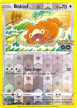 Bidoof (Ditto) (#059-D/78)