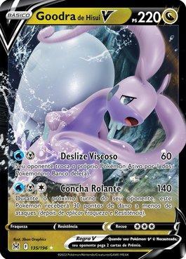 Deck Pokémon Dragão + Água c/ Goodra de Hisui-V