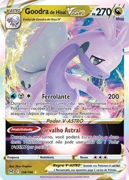 Carta Pokémon Kleavor V Astro Estrelas Radiantes Original, Jogo de  Tabuleiro Original Copag Nunca Usado 72188182