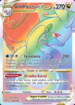 Deck Pokémon Dragão + Água c/ Goodra de Hisui-V