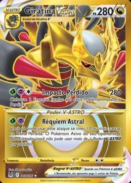 Cartão Pokémon Giratina V astro Lor131 em segunda mão durante 10 EUR em  Barcelona na WALLAPOP