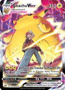 Jogo de Cartas - Pokémon RA - Coleção Pikachu VMAX - Pikachu