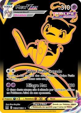 Kit Carta Pokémon Mewtwo Ex E Mew Ex Celebrações + Brinde em