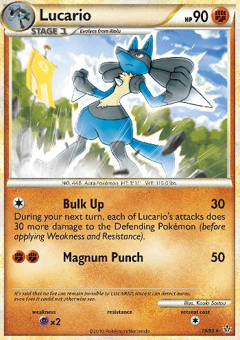 Lucario (#19/96)