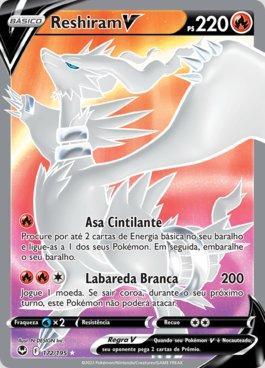 Reshiram-V (#172/195)  Magic: The Gathering: Cartas Avulsas, Produtos  Selados, e muito mais..