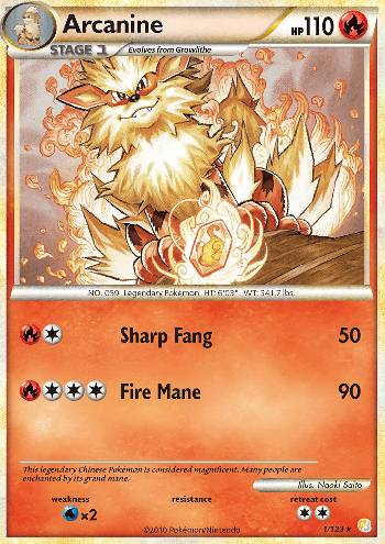 Arcanine (#1/123)