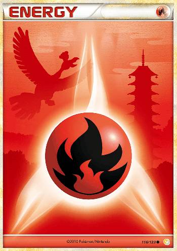 Energia de Fogo / Fire Energy (116/123), Busca de Cards