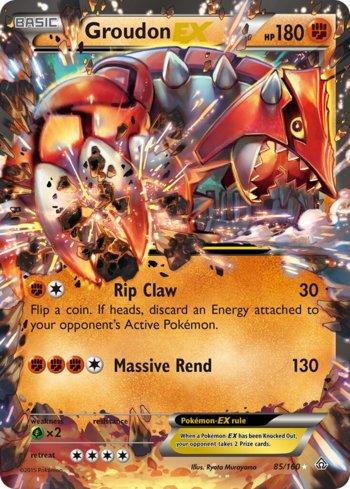 Groudon-EX (#85/160) - Epic Game - A loja de card game mais ÉPICA