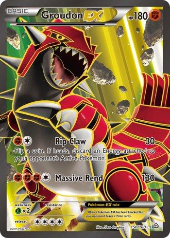 Groudon-EX (150/160) | Busca de Cartas | LigaPokemon