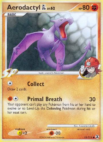 Carta Pokemon Aerodactyl Gx (português) Com Cartas Brindes