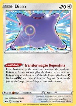 Carta pokemon ditto - excelente condição Benfica • OLX Portugal