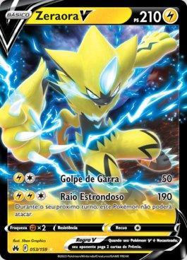 Deck de Batalha V - Zeraora V ou Deoxys V - Baralho de Batalha