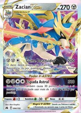 Zacian V Foil Pokémon Carta Em Português 16/25