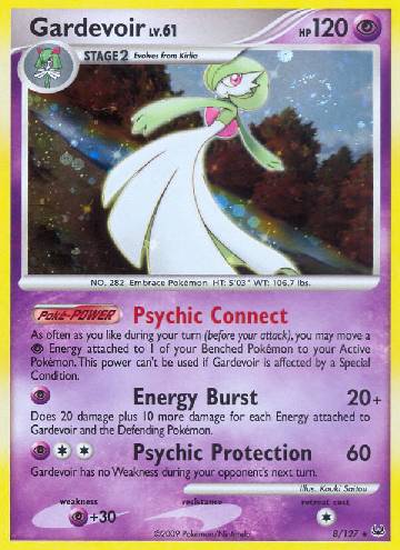 Gardevoir V, Cartas promocionais, Banco de Dados de Cards do Estampas  Ilustradas