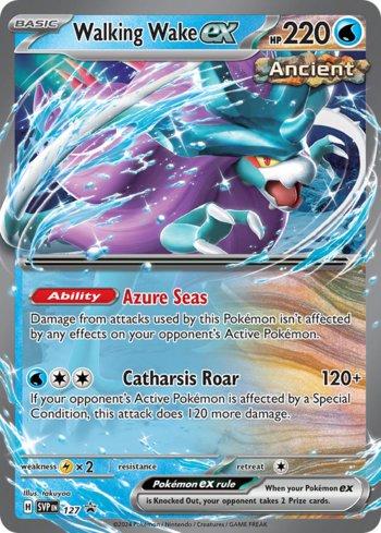 Onda Ando ex / Walking Wake ex (127/∞) | Busca de Cartas