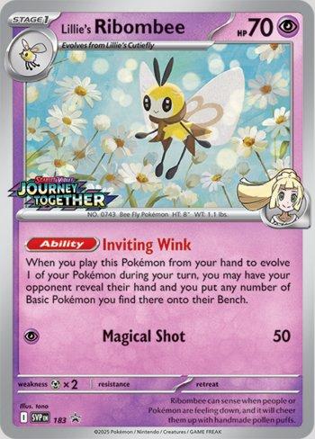 Ribombee da Lílian / Lillie's Ribombee (183/∞) | Busca de Cartas