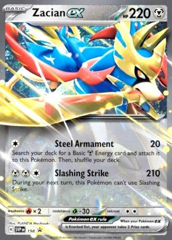 Zacian ex (198/∞) | Busca de Cartas | LigaPokemon