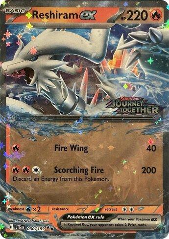 Reshiram ex (Journey Together Stamped) (030b/∞) | Busca de Cartas