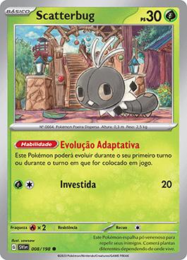 Cacturne (carta rara do tipo Grama/Planta) - Pokémon TCG Cards (original em  português)