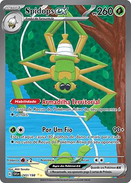 Carta Pokémon , Miraidon Ex Dourado , 253/198 , Carta em Português