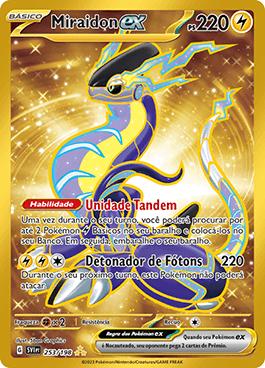 Pokemon Card Game: DECK SHIELD - Miraidon Ex (64 Sleeves/Pack)