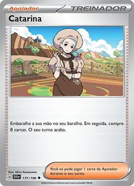 Carta Pokémon Ilustração Rara Poppy OBF 220/197 - Escarlate e Violeta -  COPAG Original em Português