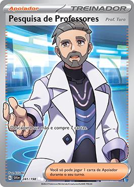 Carta TCG Pesquisa de Professores: Professor Willow - Japonesa com CÓDIGO  JÁ EXPIRADO PARA O JOGO POKÉMON GO