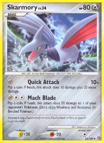 Skarmory, Golpe Fusão