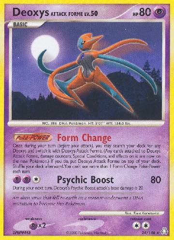 Deoxys, Cartas promocionais, Banco de Dados de Cards do Estampas  Ilustradas