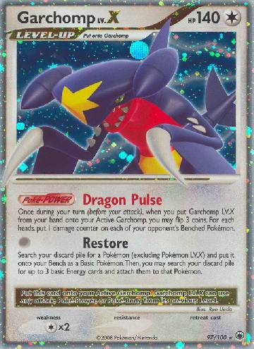 Garchomp LV.X (#97/100)