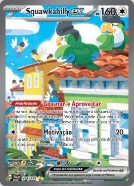 228 Cartas Pokémon dos tipos: Água, Fogo, Luta, Planta