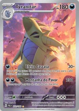 Carta Pokemon Tyranitar Sombrio Ex Retirno Equipe Rocket